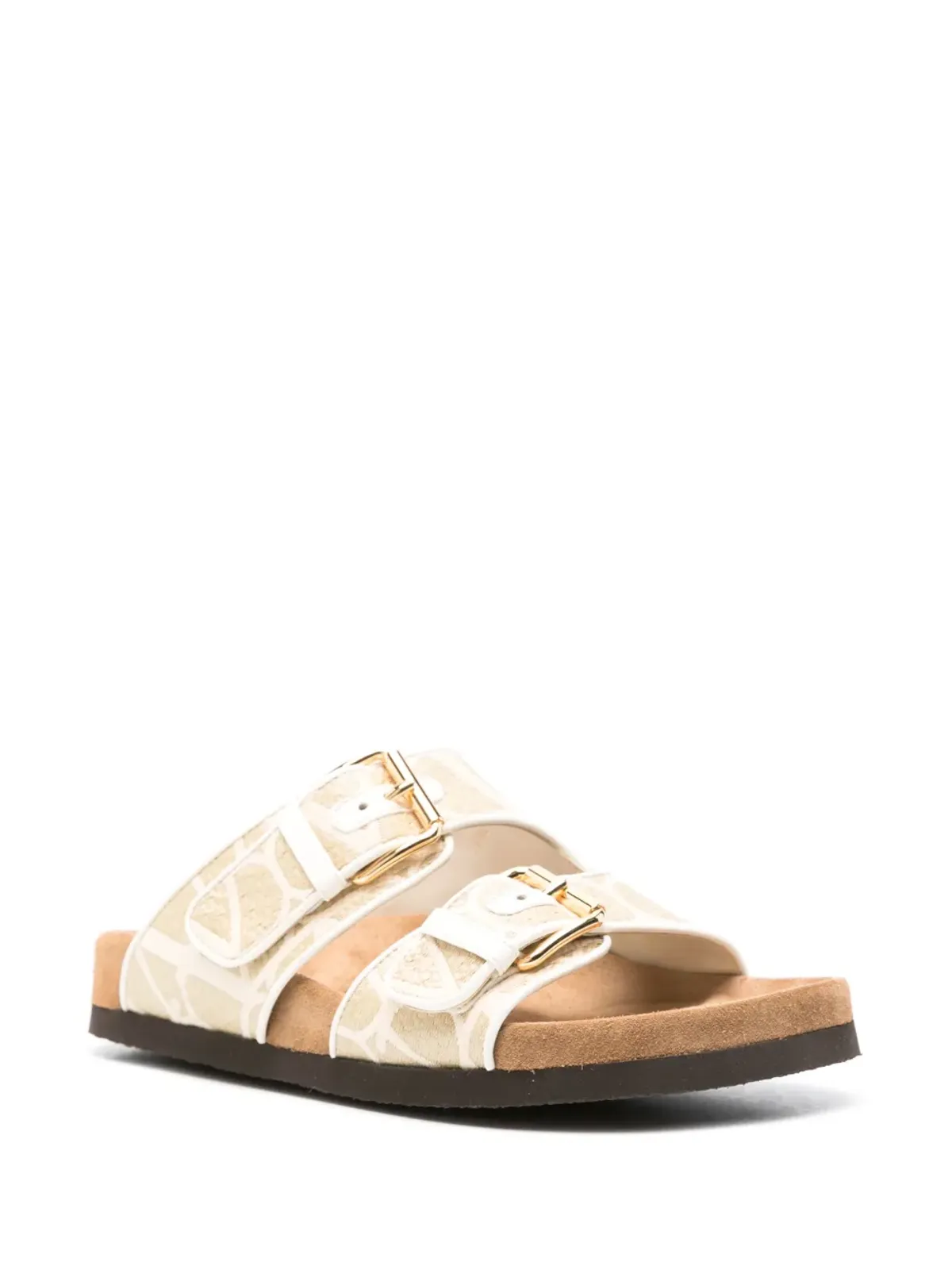 Valentino Garavani Fussfriend バックル付きサンダル - 画像2