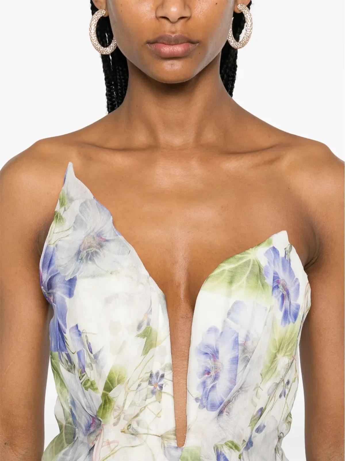 ZIMMERMANN Natura Draped ミニドレス - White - 画像5