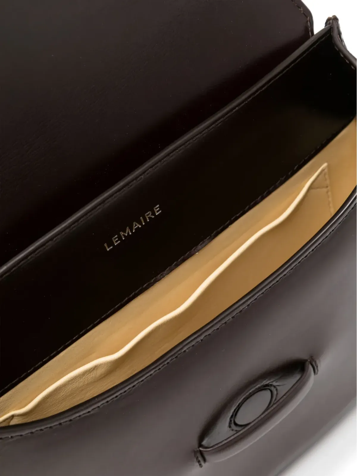 LEMAIRE カートリッジレザー クロスボディバッグ - ブラウン - 画像5