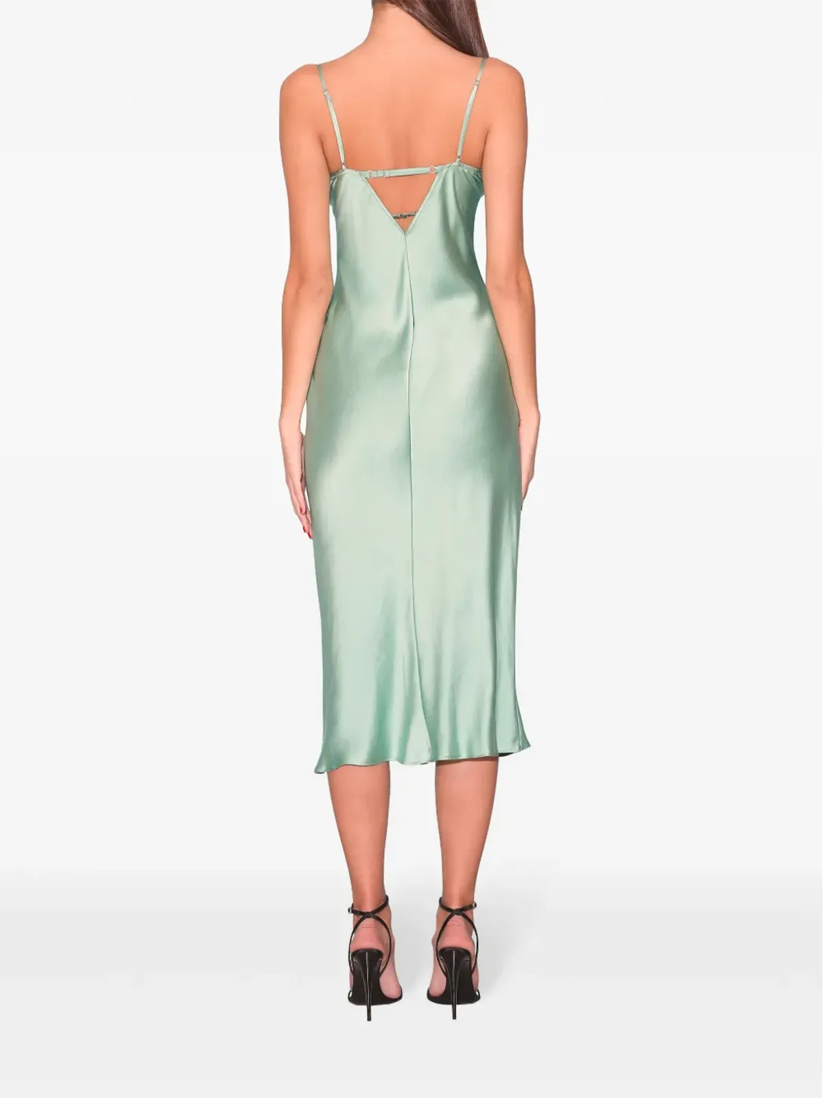 Fleur Du Mal フランキー レースカップド・スリップドレス - 画像3