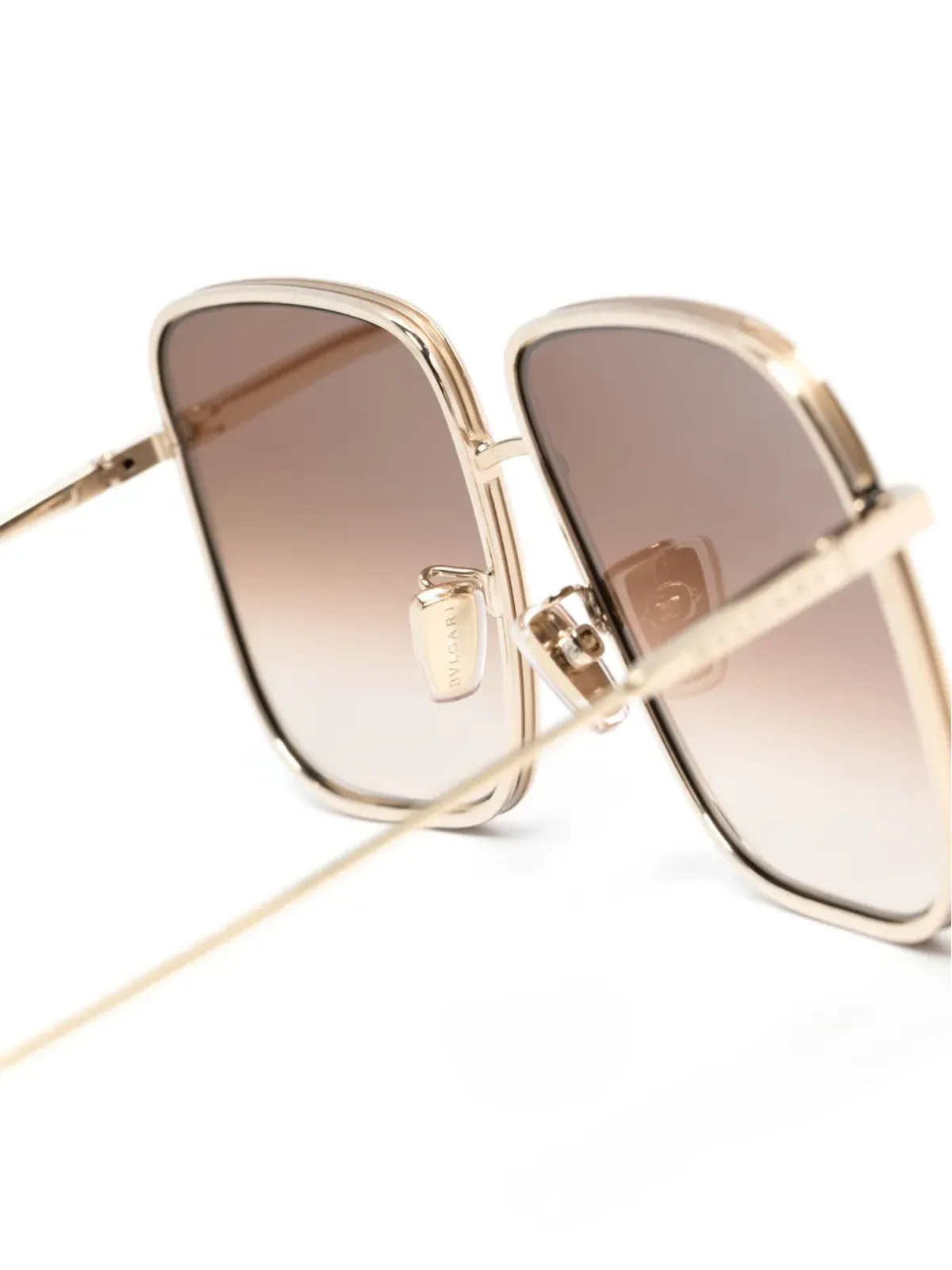 Bvlgari スクエアフレーム サングラス - 画像3