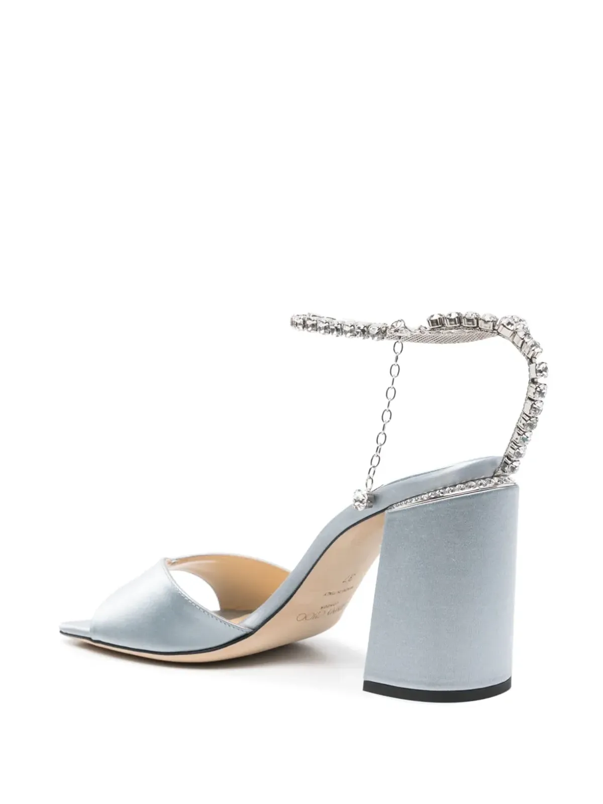 Jimmy Choo Saeda クリスタルストラップ サンダル - 画像3