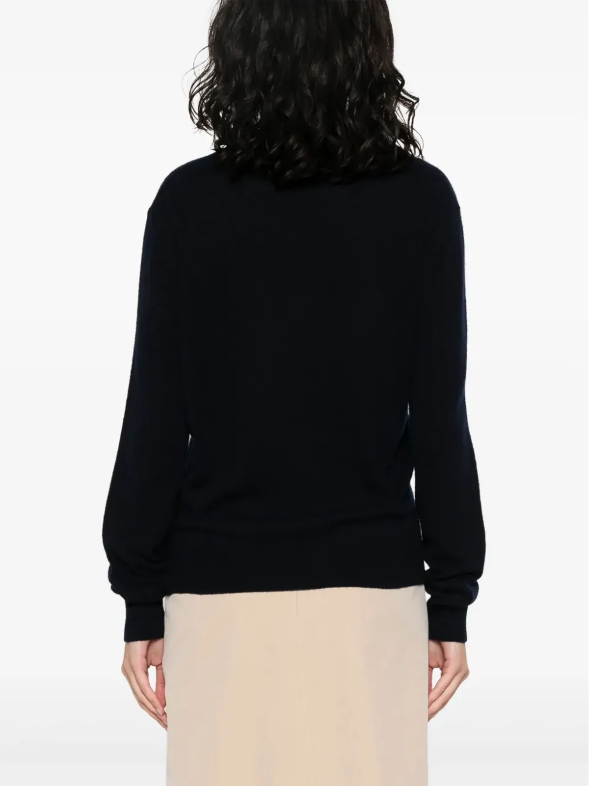 Saint Laurent V-neckニットセーター - ブルー - 画像4
