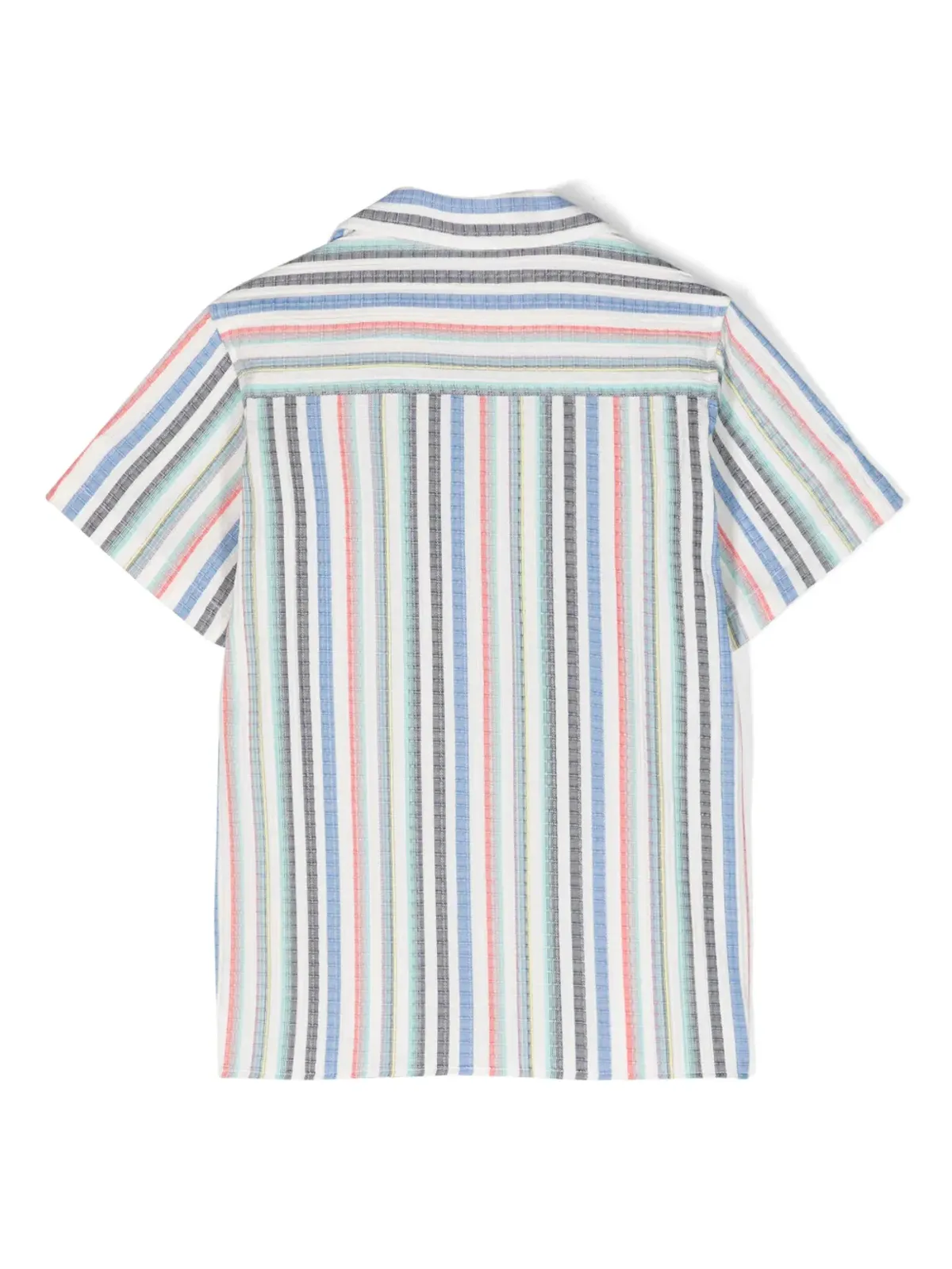 Scotch & Soda ストライプ キャンプカラー シャツ - 画像2