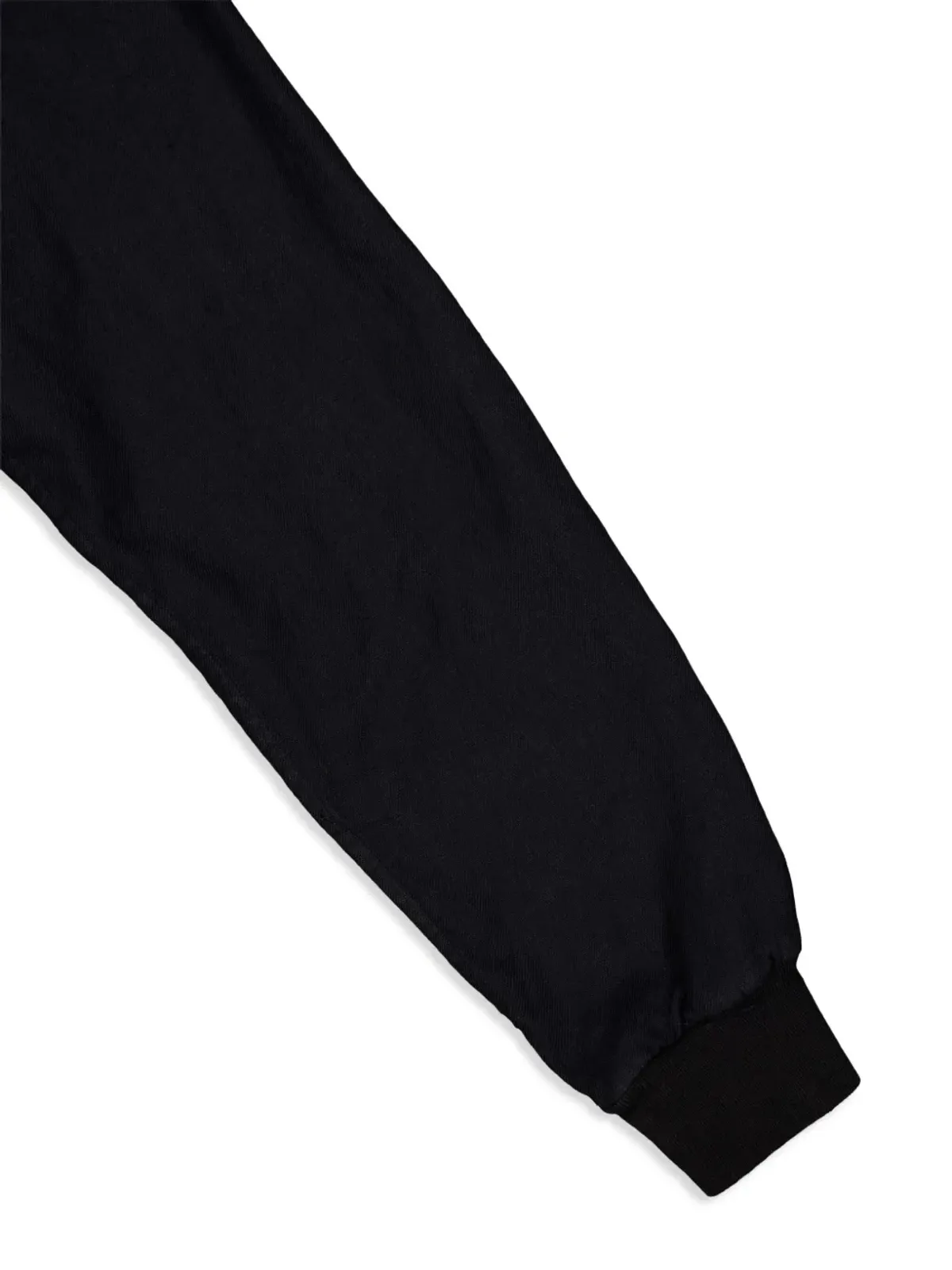 120% Lino ジップアップリネンボンバージャケット - ブラック - 画像5