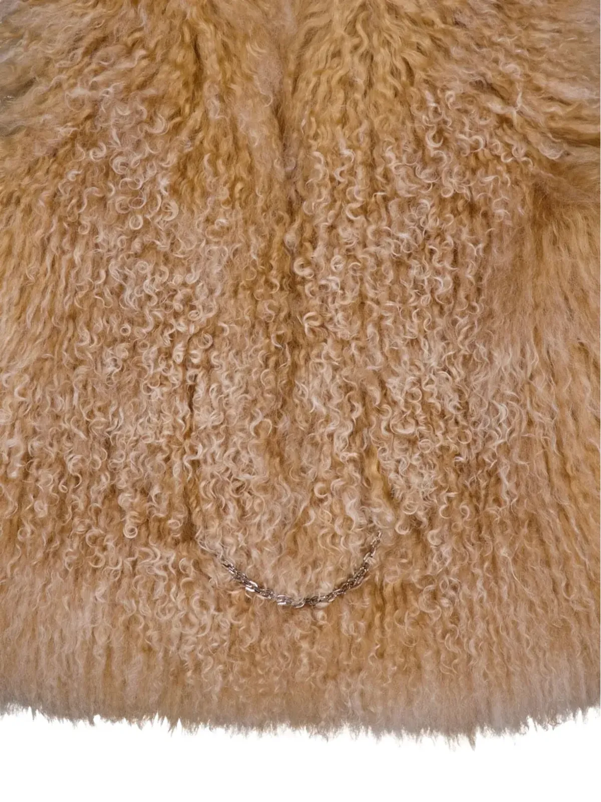 Givenchy ファー付きノースリーブジレ - ニュートラルカラー - 画像3