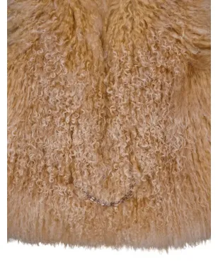 Givenchy ファー付きノースリーブジレ - ニュートラルカラー - サムネイル3