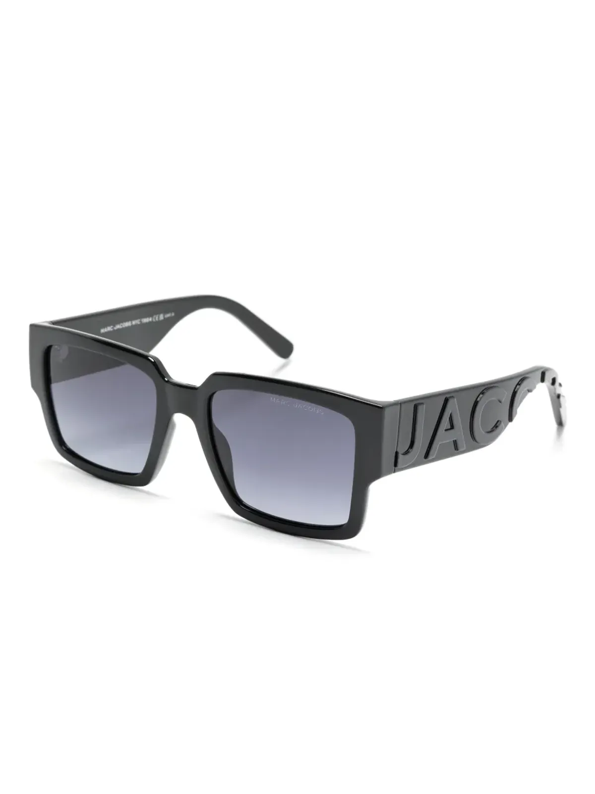 Marc Jacobs Eyewear ザ・ボールド ロゴ スクエアフレーム サングラス - 画像2
