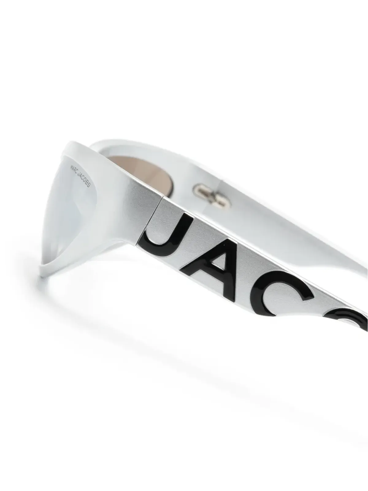 Marc Jacobs Eyewear ザ・ボールドロゴ バイカーフレーム サングラス - 画像3