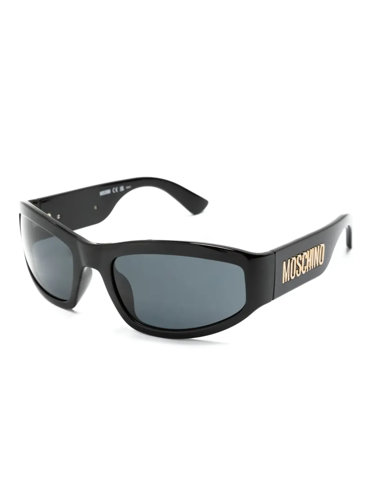 Moschino Eyewear バイカースタイルのフレームサングラス - 画像2