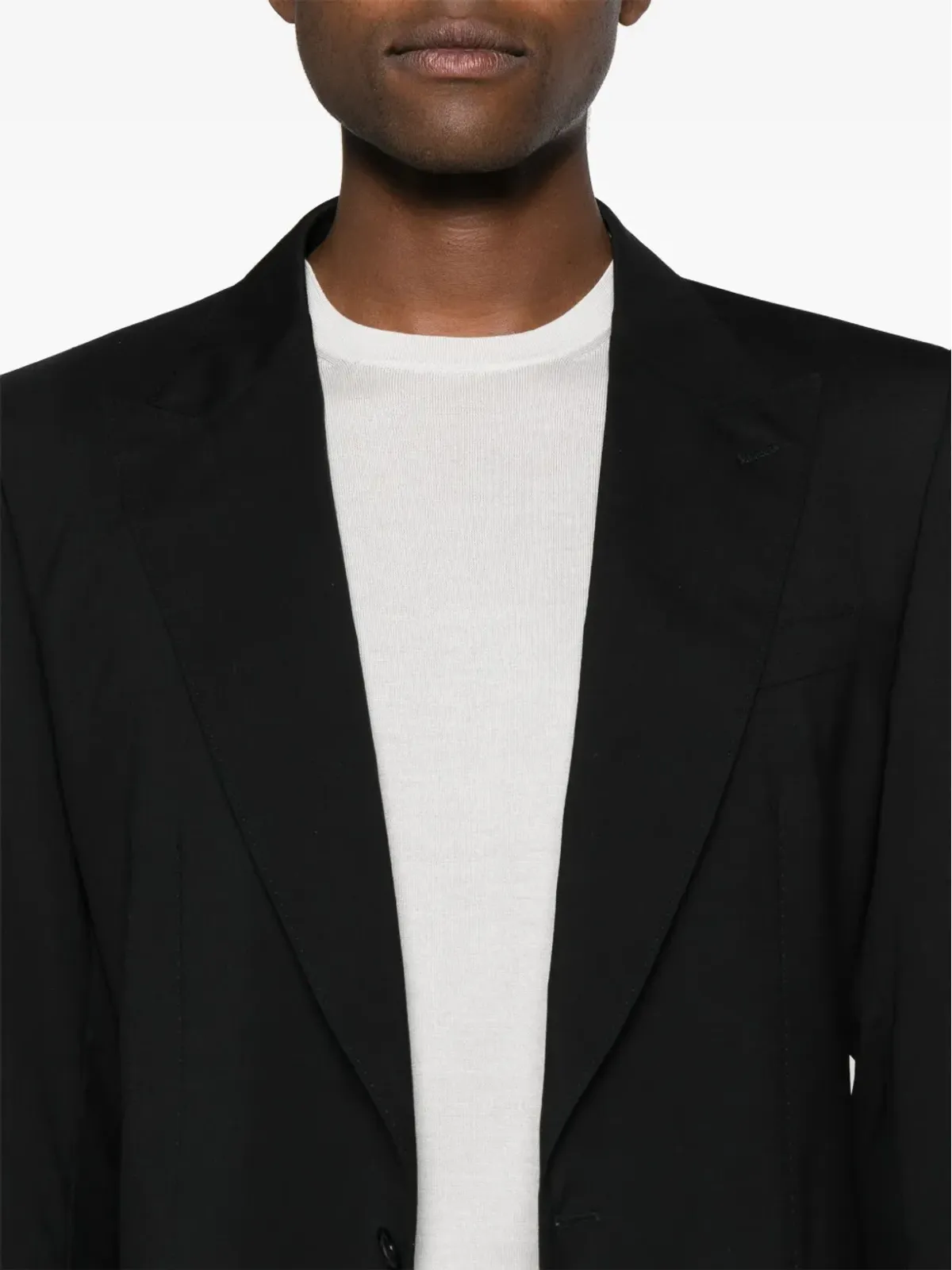 Dell'oglio ファインニット コットン Tシャツ グレー - 画像5