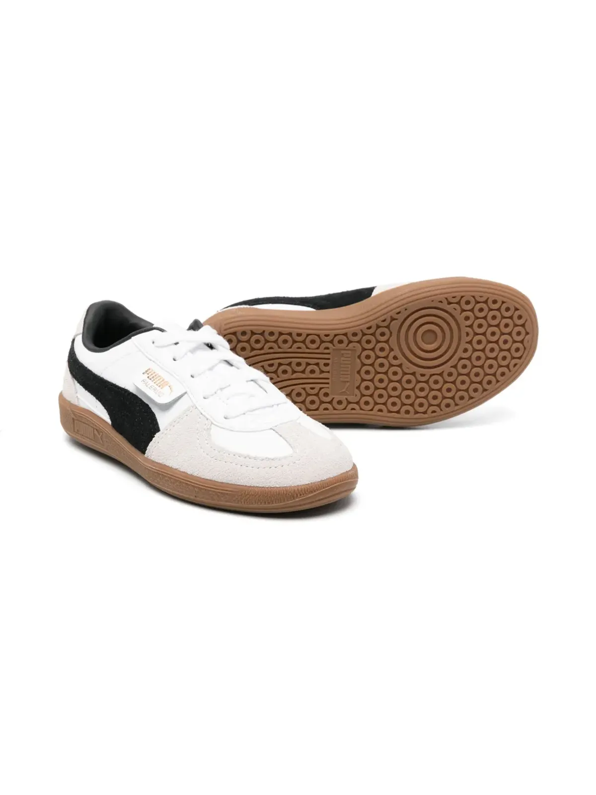 Puma Kids パルモ レザー スニーカー - 画像2