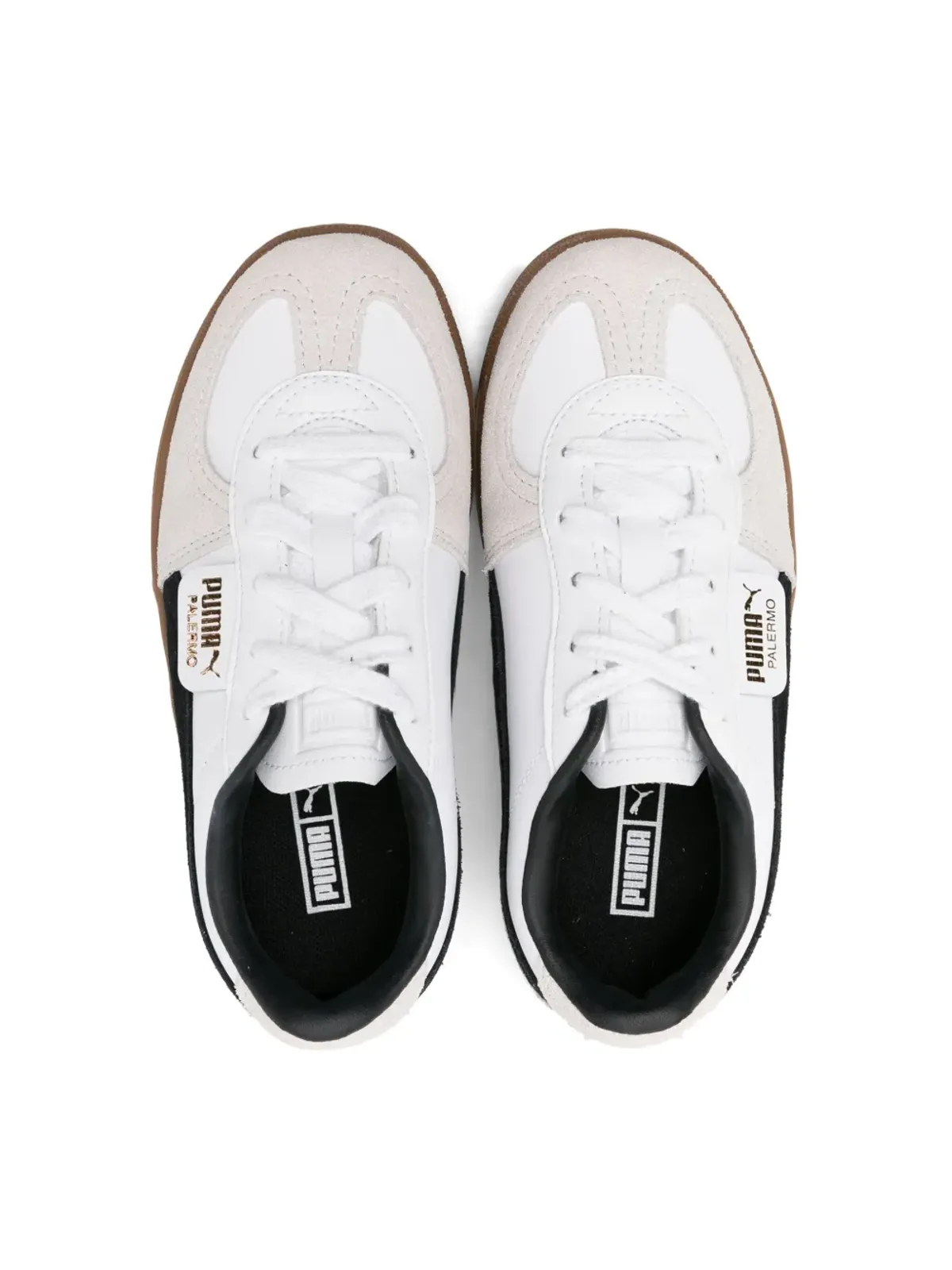 Puma Kids パルモ レザー スニーカー - 画像3