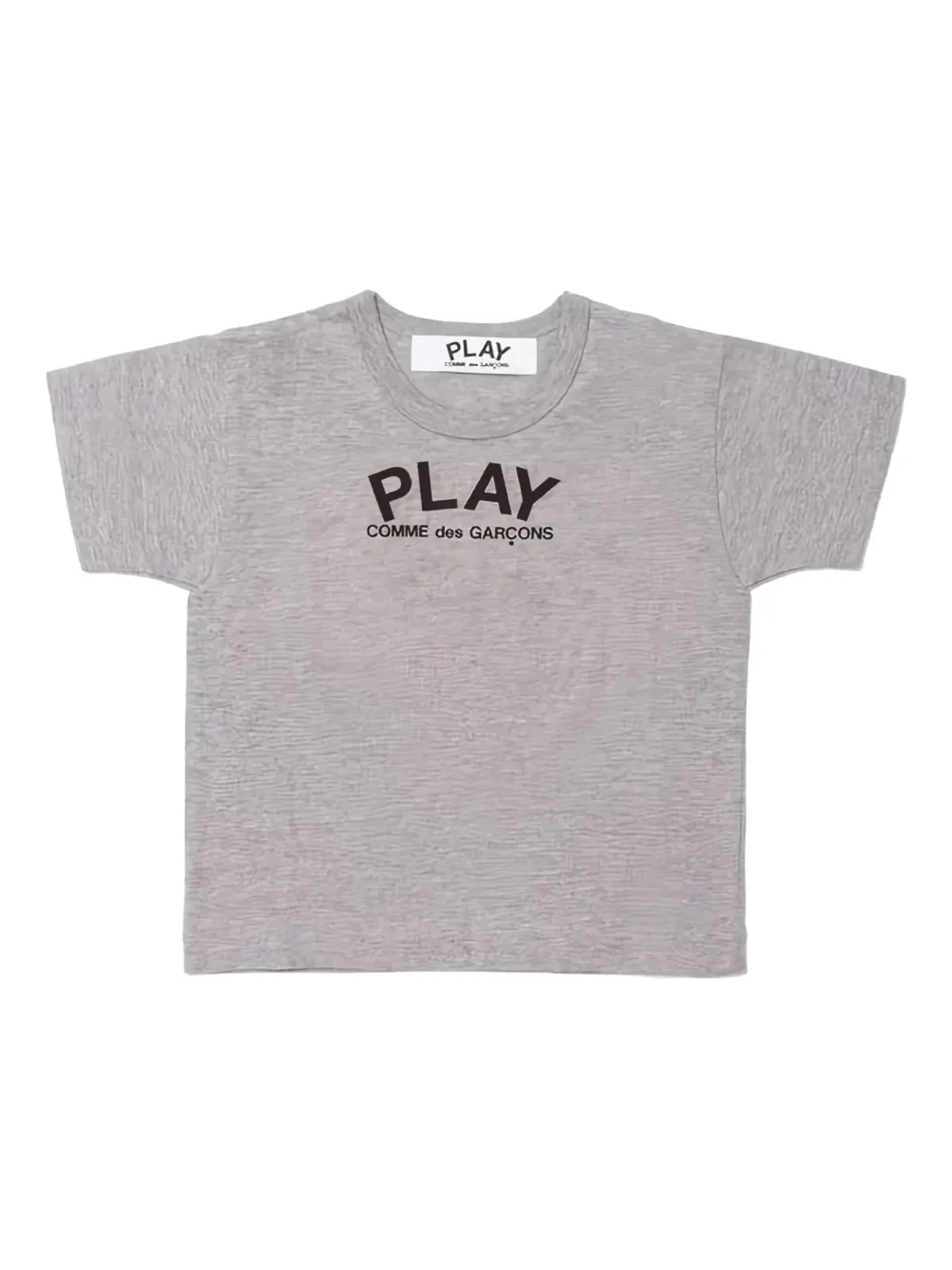 Comme Des Garçons Play Kids ロゴプリント ハートモチーフ Tシャツ - 画像1