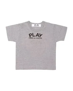 Comme Des Garçons Play Kids ロゴプリント ハートモチーフ Tシャツ - サムネイル1