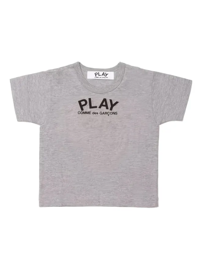 Comme Des Garçons Play Kids Comme Des Garçons Play Kids ロゴプリント ハートモチーフ Tシャツの商品画像