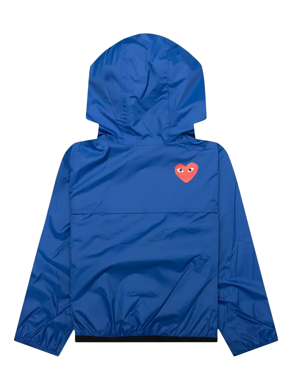 Comme Des Garçons Play Kids x K-Way ハーフジップ ハートエンブレム ジャケット - 画像2