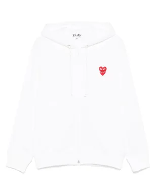 Comme Des Garçons Play Double Heart-patch フーディー - サムネイル1