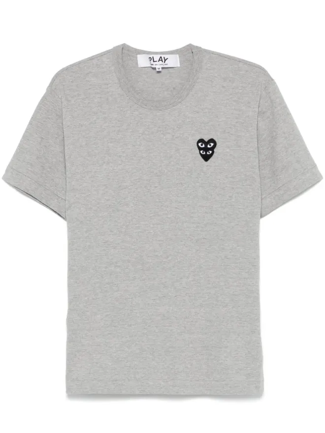COMME des GARÇONS PLAY Comme Des Garçons Play ダブルハートパッチ Tシャツの商品画像