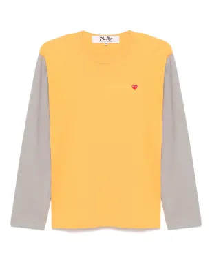 Comme Des Garçons Play ミニハートパッチ Tシャツ - サムネイル1