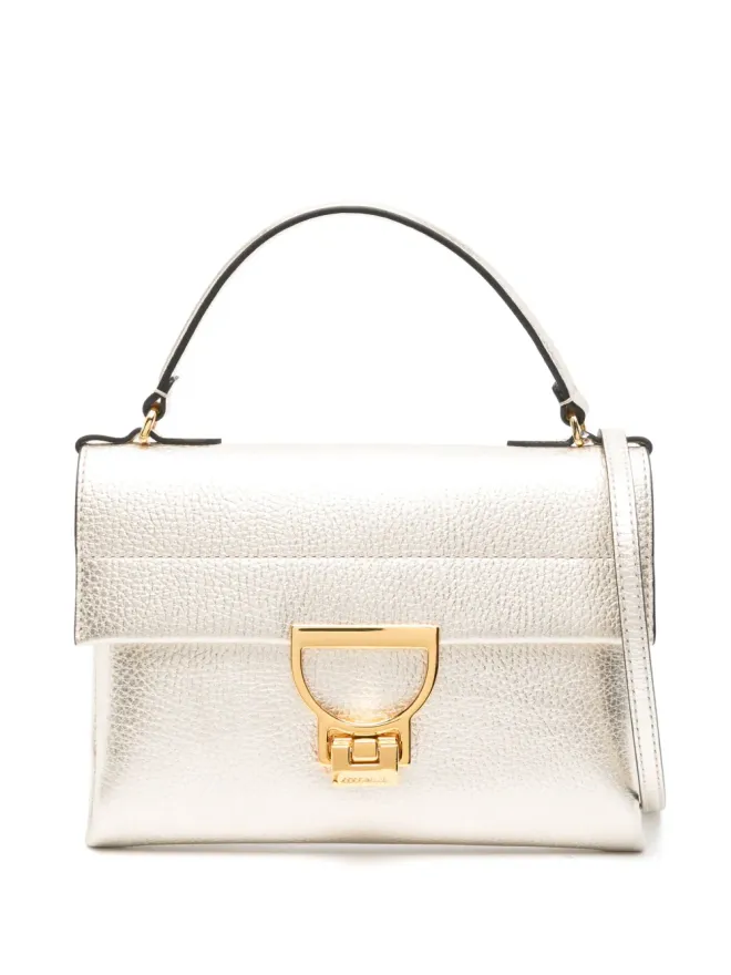 Coccinelle Coccinelle Arlettis レザー トートバッグ - Goldの商品画像