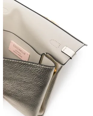 Coccinelle Arlettis レザー トートバッグ - Gold - サムネイル5