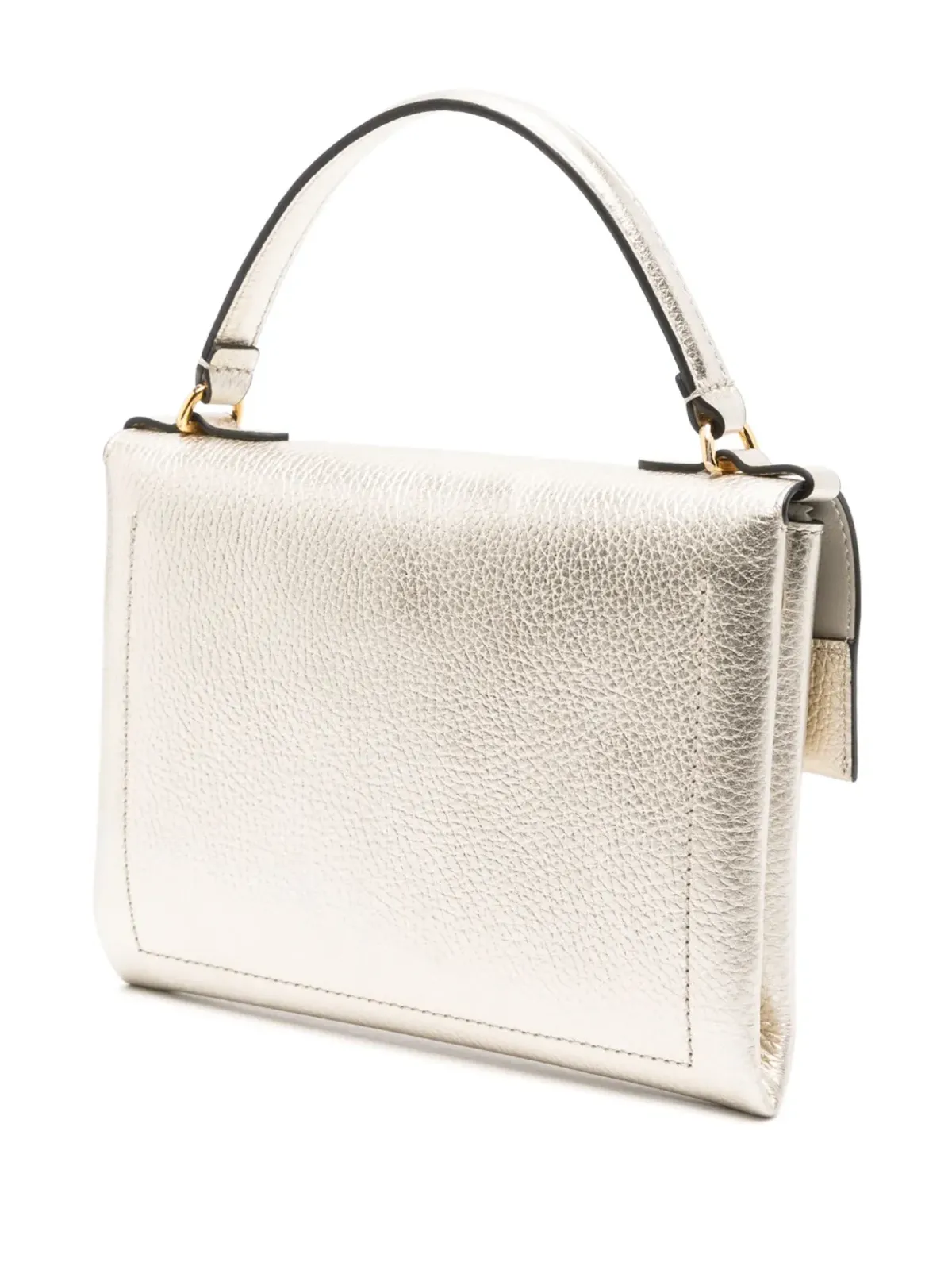 Coccinelle Arlettis レザー トートバッグ - Gold - 画像3