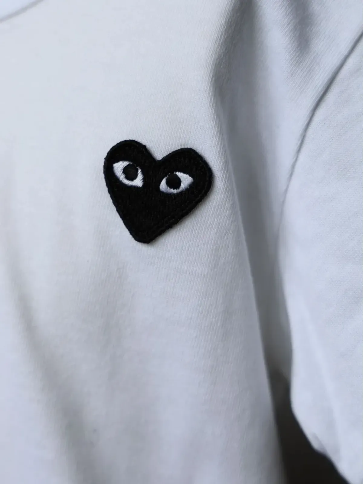 Comme Des Garçons Play Kids ロゴパッチTシャツ - 画像2