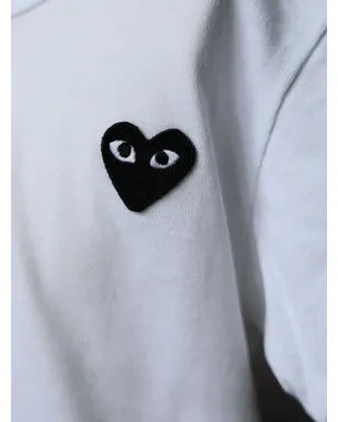 Comme Des Garçons Play Kids ロゴパッチTシャツ - サムネイル2