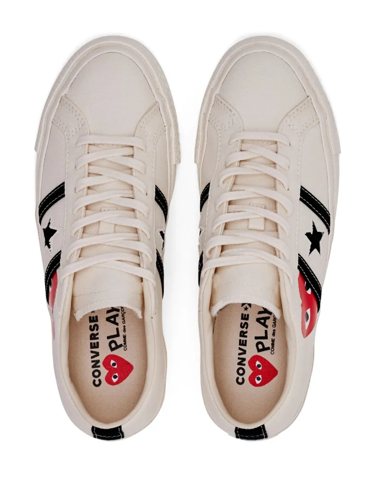 Comme Des Garçons Play x Converse One Star Academy Pro スニーカー - 画像4