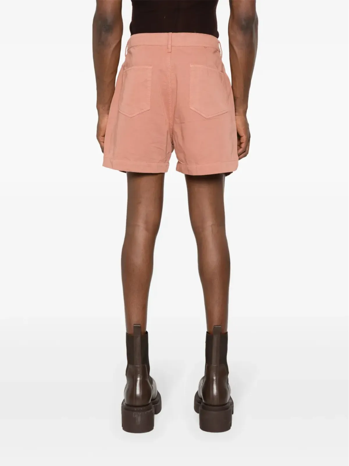 Rick Owens DRKSHDW ゲス・カットオフ・ショーツ ピンク - 画像4