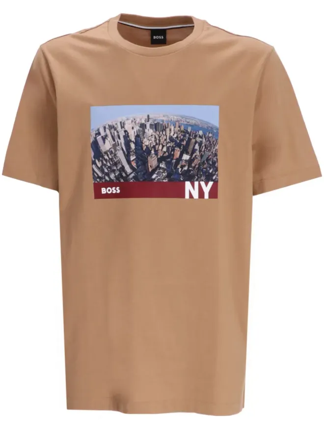 BOSS BOSS グラフィックプリント コットン Tシャツの商品画像