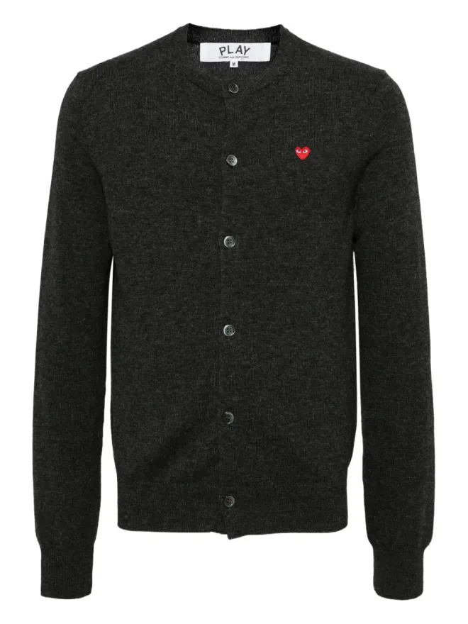 COMME des GARÇONS PLAY Comme Des Garçons Play ロゴエンブレム カーディガンの商品画像