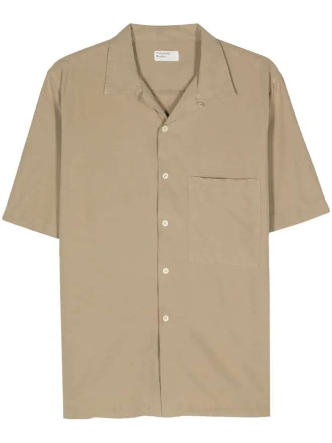 Universal Works Universal Works Camp II short-sleeves shirt - Neutralsの商品画像