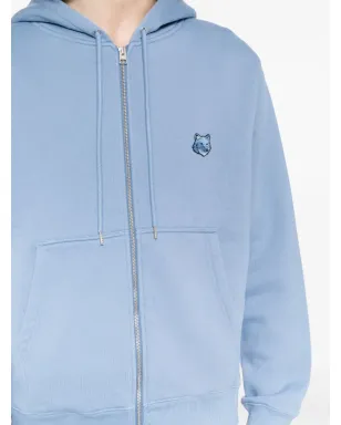 Maison Kitsuné Bold Fox コットンジャケット - ブルー - サムネイル5