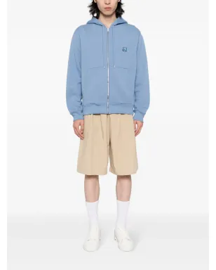Maison Kitsuné Bold Fox コットンジャケット - ブルー - サムネイル2