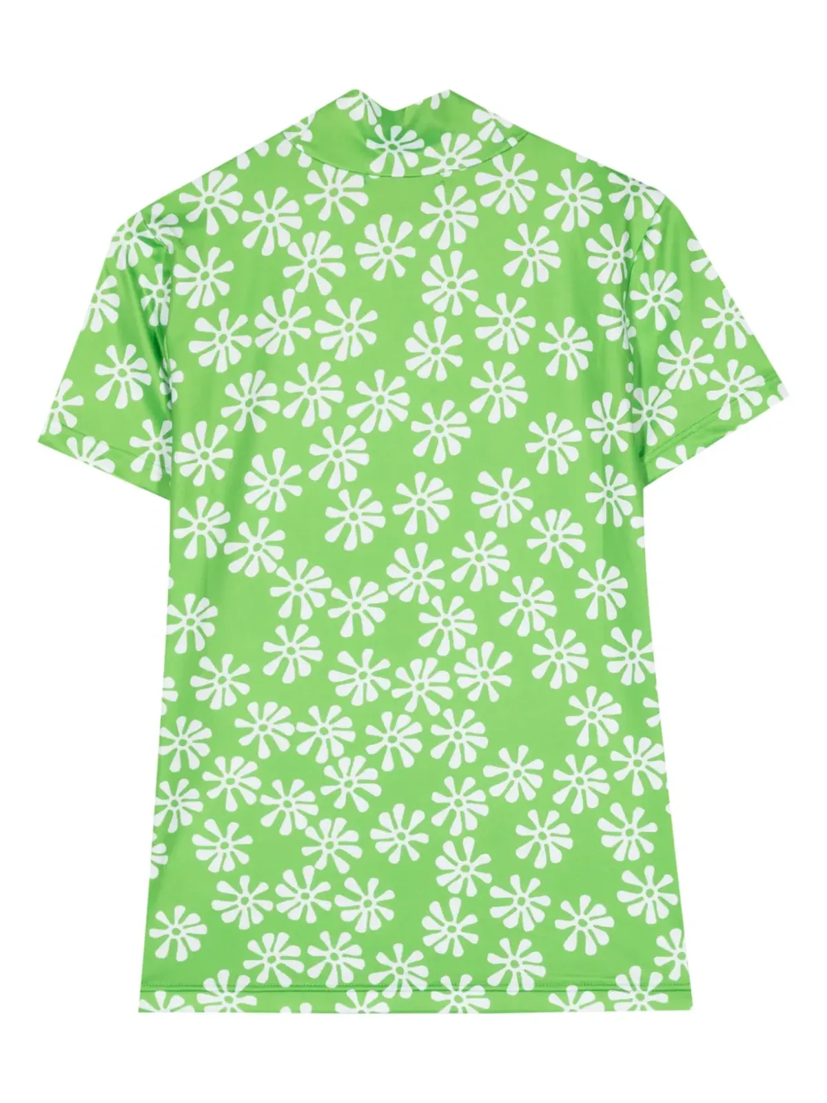 Enföld 花柄プリントスタンドネック Tシャツ - 画像2