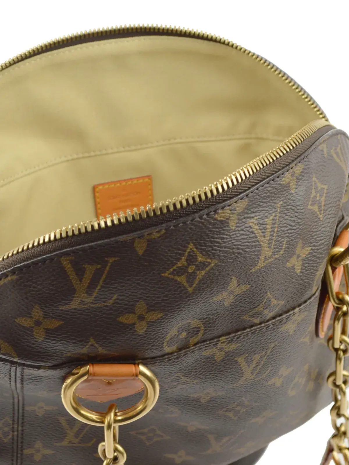 Louis Vuitton ビンテージ × Karl Lagerfeld 2014 Punching PM ハンドバッグ - ブラウン - 画像4