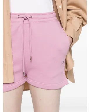 Maison Kitsuné フォックスパッチ トラックショーツ - ピンク - サムネイル5