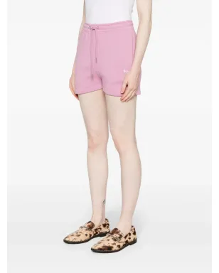 Maison Kitsuné フォックスパッチ トラックショーツ - ピンク - サムネイル3