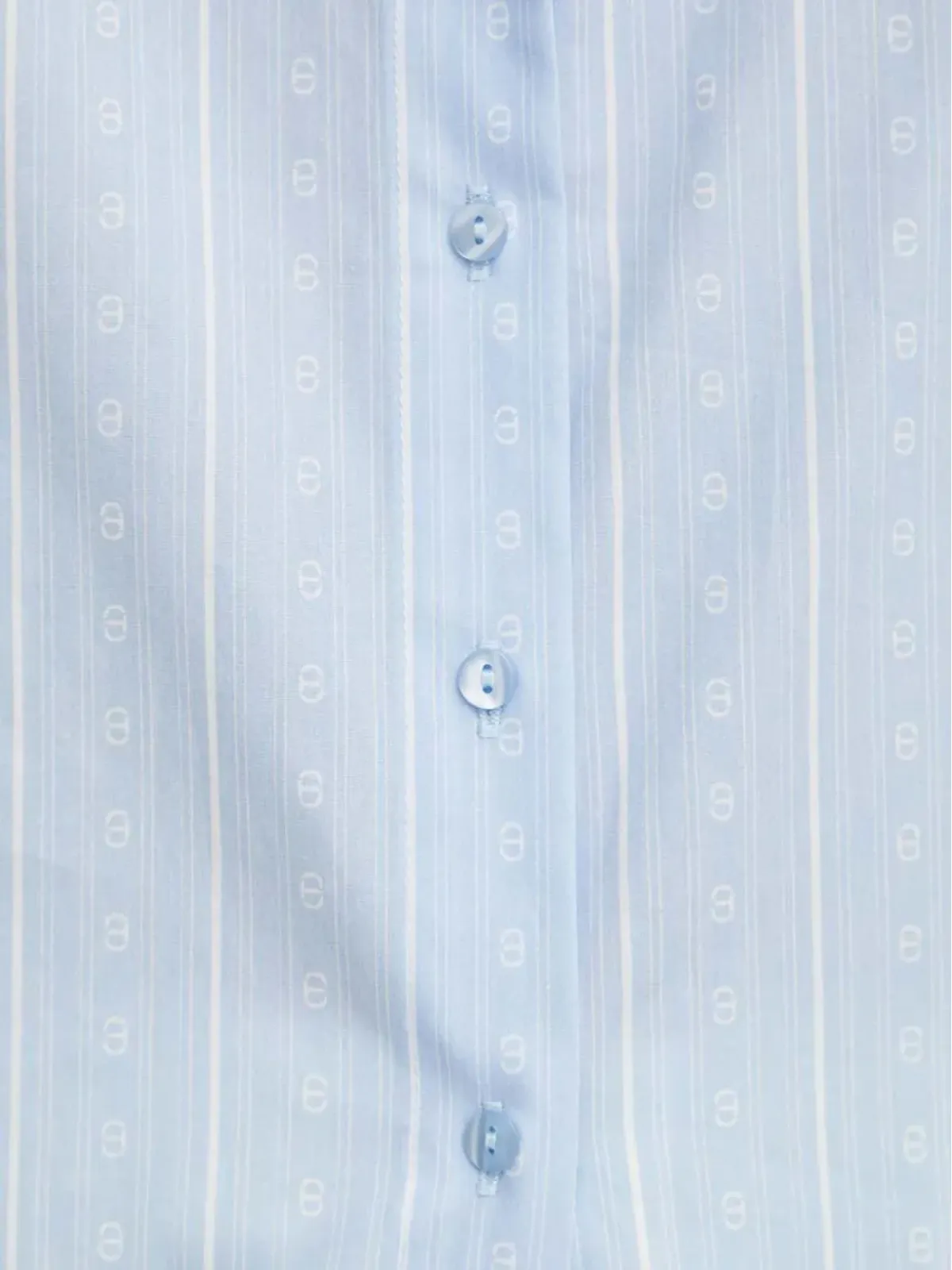 TWINSET ストライプ柄ボタンシャツ - ブルー - 画像5