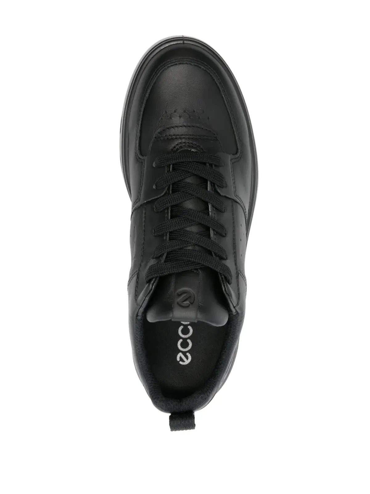 ECCO Street7 レザー スニーカー ブラック - 画像4