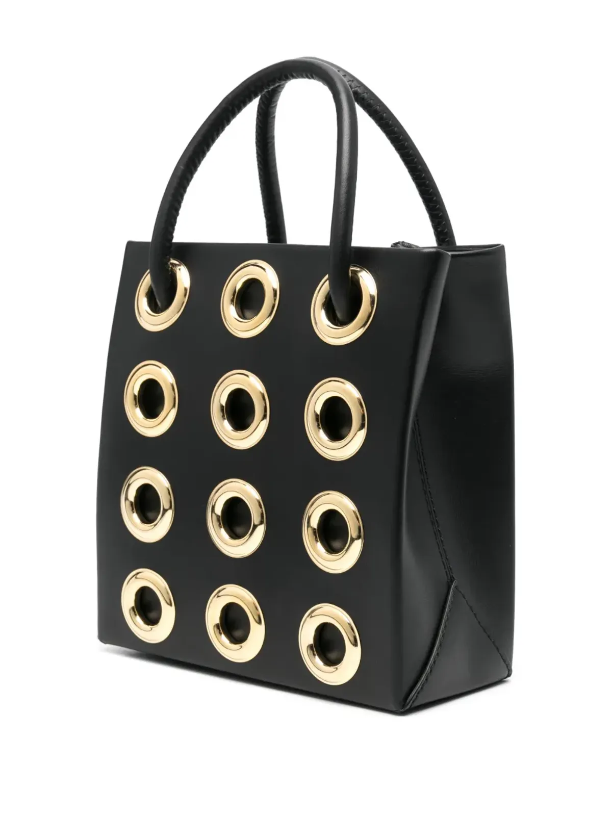 Moschino リングハードウェア ミニバッグ - ブラック - 画像3