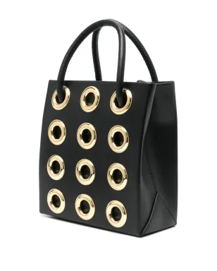 Moschino リングハードウェア ミニバッグ - ブラック - サムネイル3