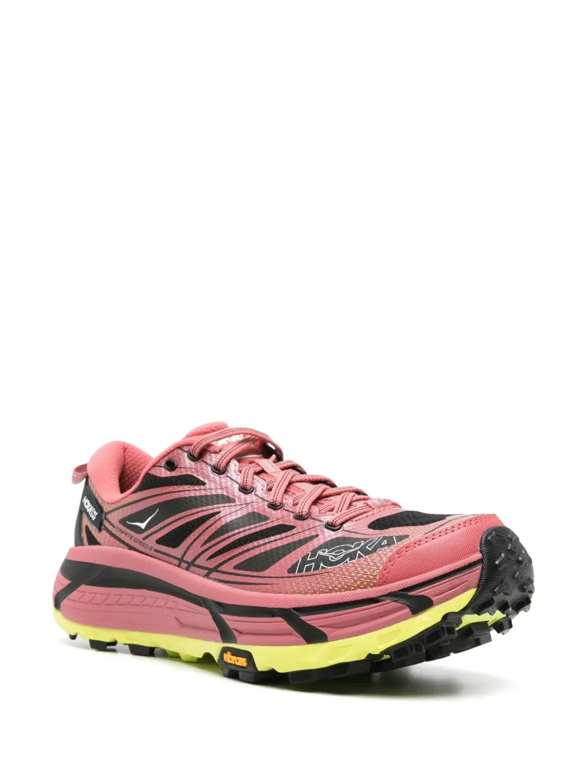 HOKA Mafate Speed 2 カラーブロック スニーカー - 画像2