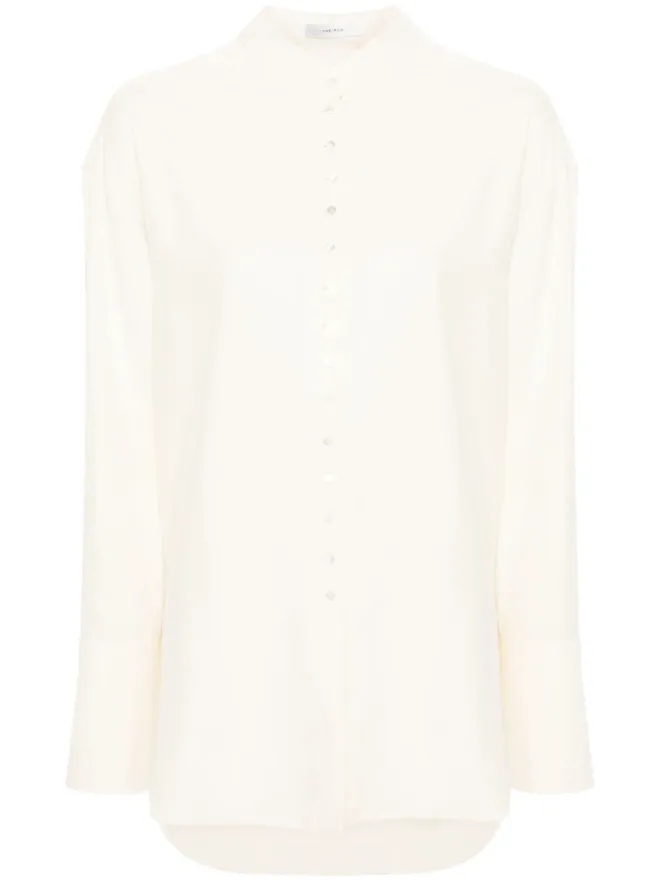 The Row The Row シルクボタン付きシャツの商品画像