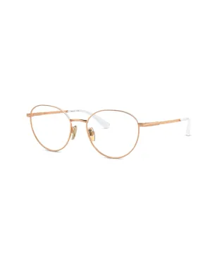 Vogue Eyewear ロゴ刻印入り ラウンドフレーム眼鏡 - サムネイル2