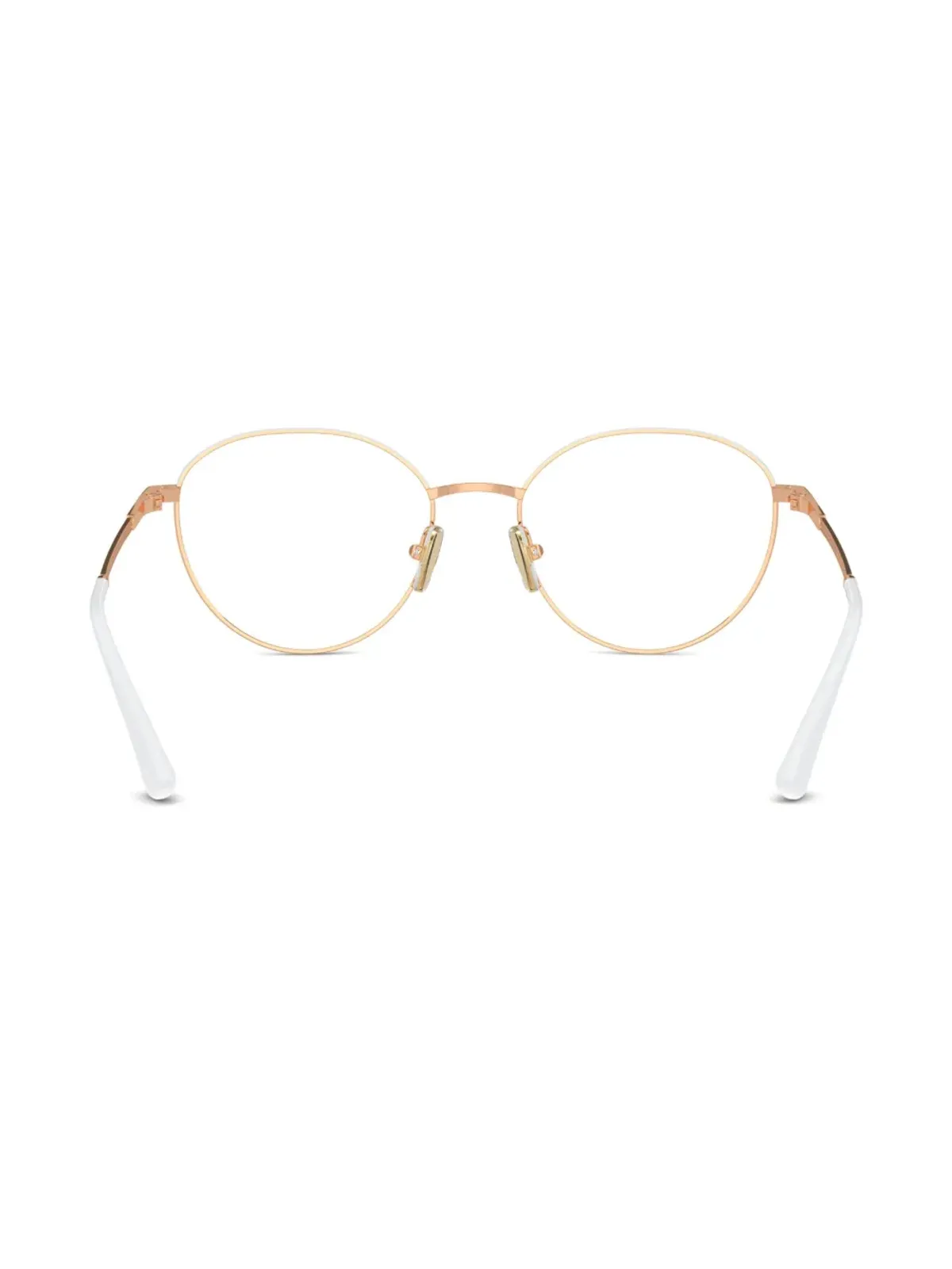 Vogue Eyewear ロゴ刻印入り ラウンドフレーム眼鏡 - 画像4