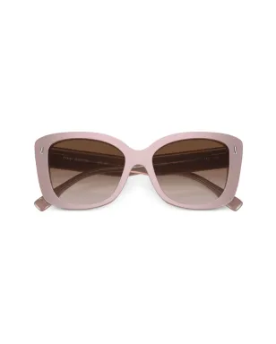 Tory Burch Miller オーバーサイズフレーム サングラス - ピンク - サムネイル5