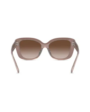 Tory Burch Miller オーバーサイズフレーム サングラス - ピンク - サムネイル4